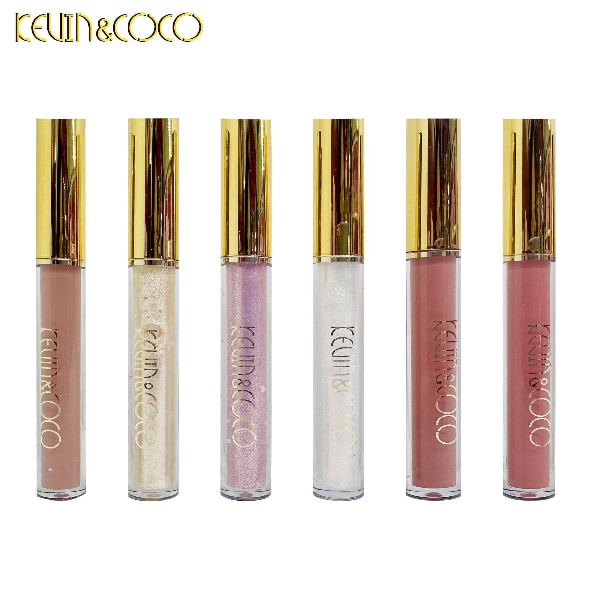 KEVIN&COCO Lux Glam 40 Color Eyeshadow & Lip Gloss Set