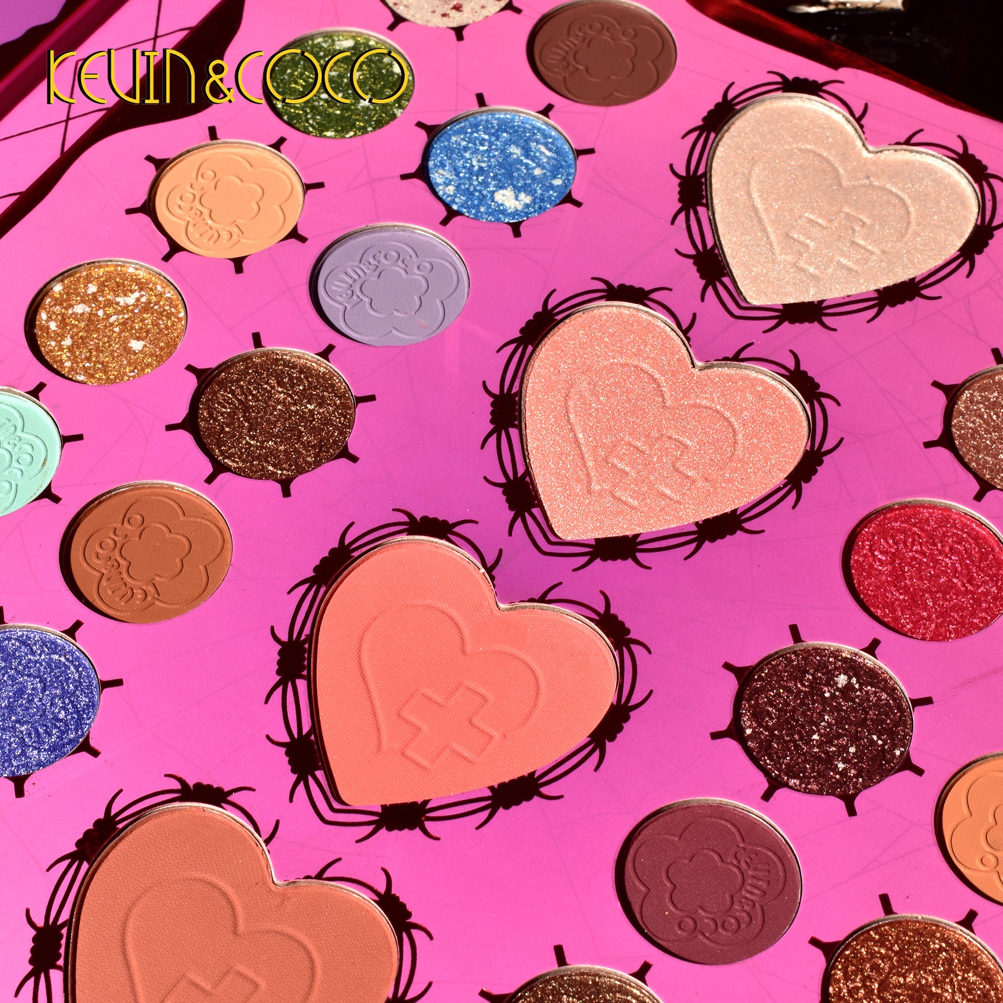KEVIN&COCO Vampire Girl 61 Color eyeshadow Palette