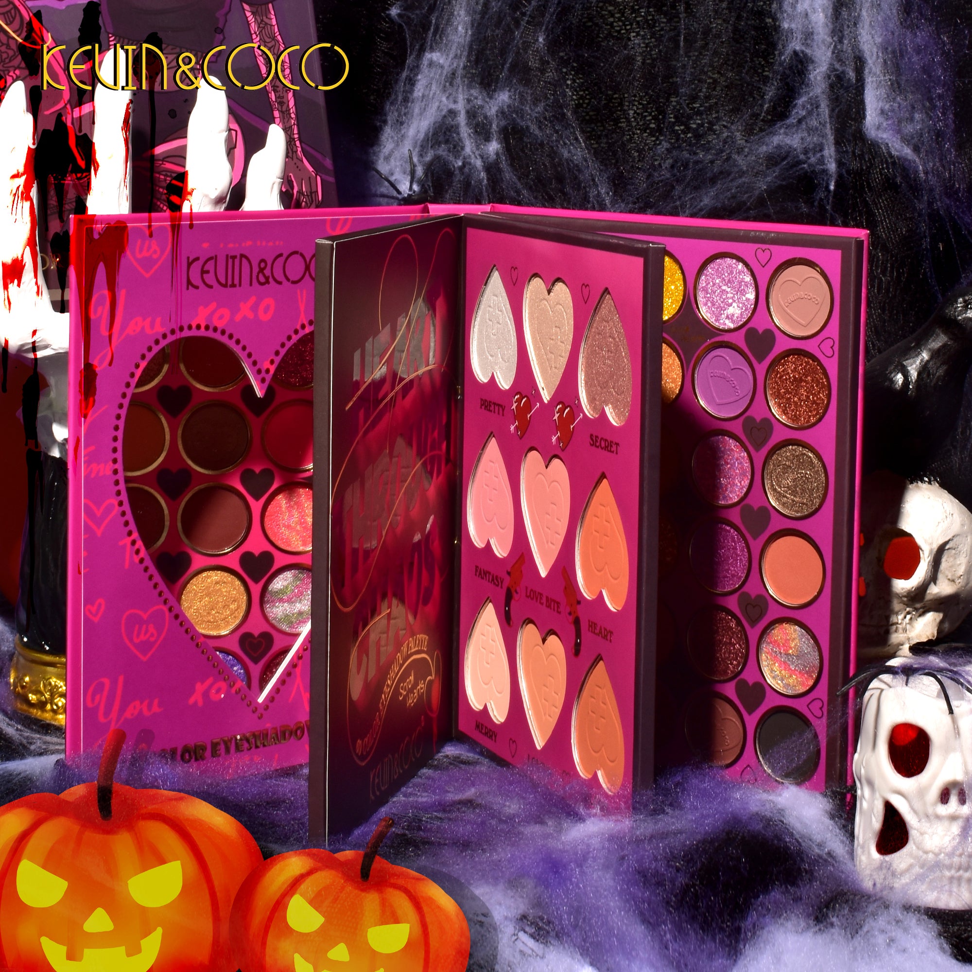 KEVIN&COCO Heart Through Chaos 69 Color Eyeshadow Palette